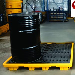 4 Drum Spill Pallet - 70L HEAVY