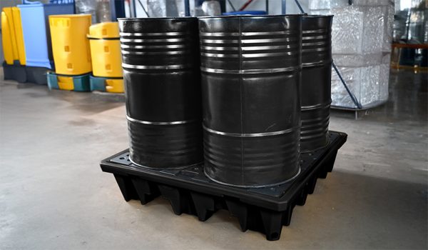 4 Drum Spill Pallet - 225L