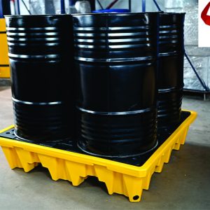 4 Drum Spill Pallet - 225L  HEAVY