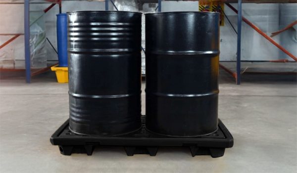 2 Drum Spill Pallet - 50L